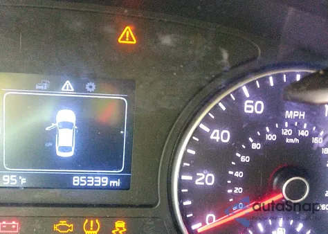 2016 Kia Optima Lx из США, поврежденный, VIN 5XXGT4L37GG084734